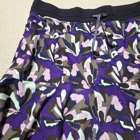 Title Nine Skort Purple Floral‎ Athletic Skirt Shorts Tennis Athletic Women's XL - Picture 4 of 7